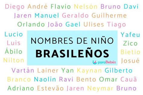 nombres brasileños